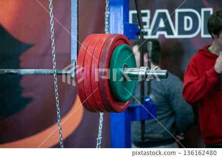 250 kg barbell on squat machine 250 kg barbell on squat machine 136162480