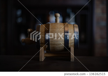 Barrel Aging Image: Whiskey, Copy Space, Bar, Accessories, Miscellaneous Goods, Mini Barrel, Oak, Mizunara Barrel Barrel Aging Image: Whiskey, Copy Space, Bar, Accessories, Miscellaneous Goods, Mini Barrel, Oak, Mizunara Barrel 136162515
