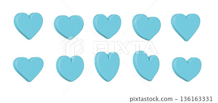 Heart icons. Heart, love, emotion, peace, affection, mind, joy, happiness, etc. Heart icons. Heart, love, emotion, peace, affection, mind, joy, happiness, etc. 136163331