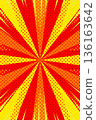 夏季美國漫畫風格背景B（垂直） 136163642