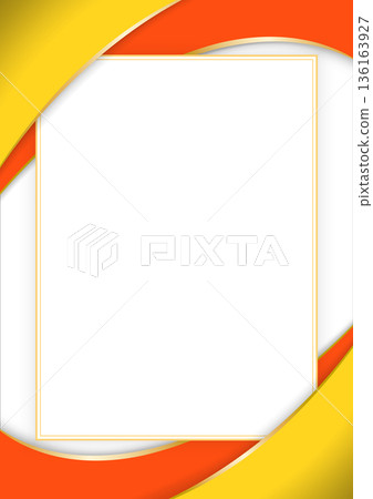 vertical frame and border with Bhutanese flag vertical frame and border with Bhutanese flag 136163927