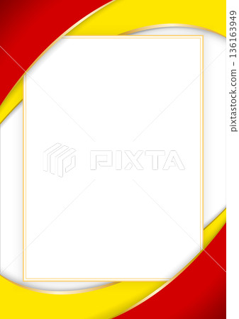 vertical frame and border with Macedonian flag 136163949