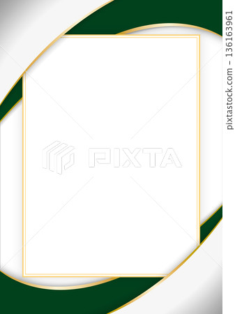 vertical frame and border with Pakistani flag 136163961