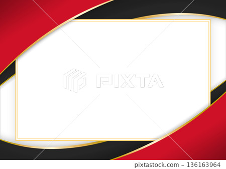 horizontal document frame with the colors of the 136163964