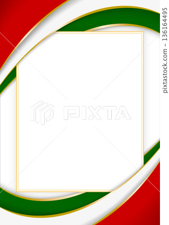 vertical frame and border with Tajikistani flag 136164495