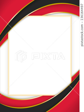 vertical frame and border with Trinidadian flag vertical frame and border with Trinidadian flag 136164497