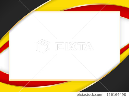 horizontal frame and border with Ugandan flag horizontal frame and border with Ugandan flag 136164498