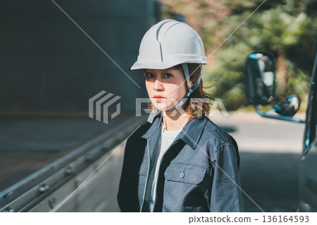 truck driver, females, female 136164593