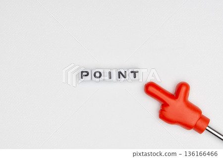 Alphabet beads and pointers 136166466