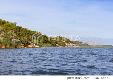 Summer landscape of Rijeka Crnojevica, Montenegro 136166550