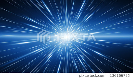 Blue light high speed communication network background Abstract speed and technology flash 136166755