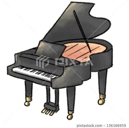 Grand piano  136166959