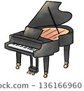 Grand piano  136166960