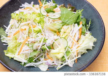 美味的日式沙拉 136167138