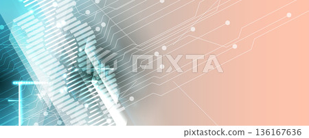 Scientific or medica background, DNA strands, connected neural web Scientific or medica background, DNA strands, connected neural web 136167636