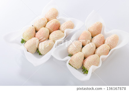 Strawberries in a pack Strawberries in a pack 136167878