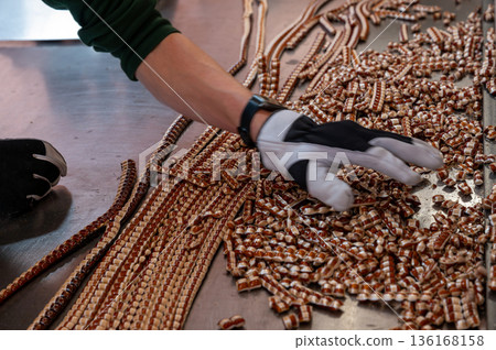 Caramel Candy Production Process Caramel Candy Production Process 136168158