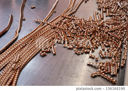 Caramel Candy Production Process Caramel Candy Production Process 136168190