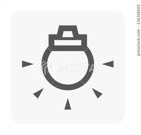 car dashboard symbol 136168805