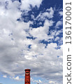 Sky and post 136170001