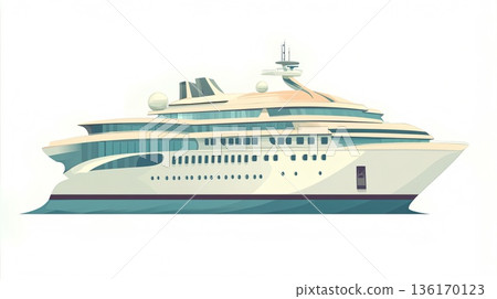 豪華遊輪穿越大海 136170123