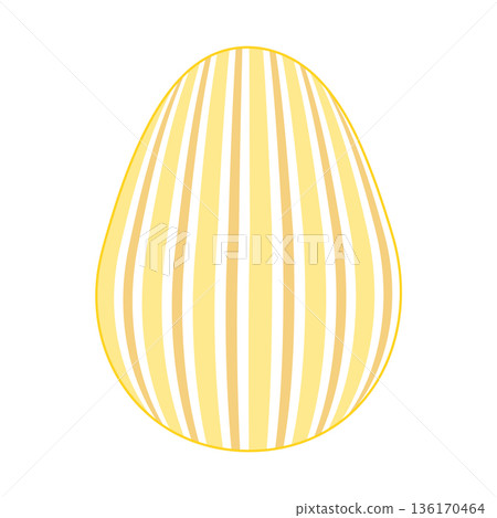Easter Egg with a pattern Vichy check, French check, gingham - Gingham Easter Egg with a pattern Vichy check, French check, gingham - Gingham 136170464