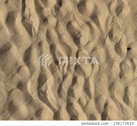 Beach sand texture for background 136172610