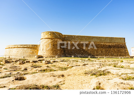 Old guards castle, Almeria Spain Old guards castle, Almeria Spain 136172906