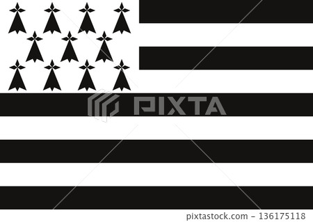 Brittany - flag 136175118