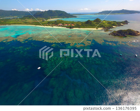 Manta Scramble from the Sky, Ishigaki Island 136176395