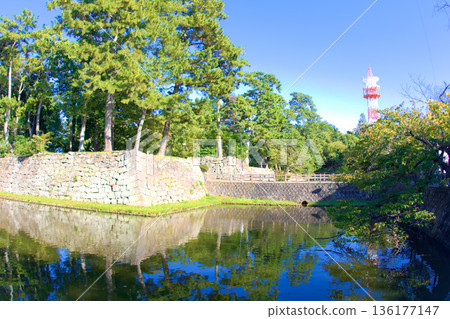 【三重縣】津市津城北護城河及石牆 136177147