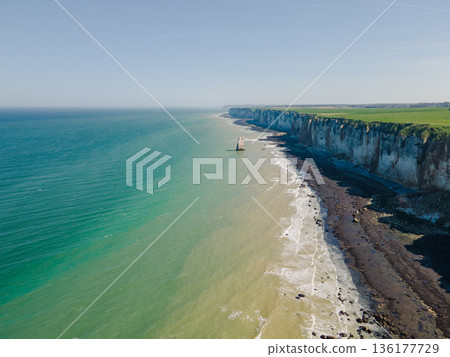 Cliffs and Waters of Etretat 136177729