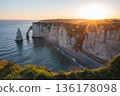 Cliffs and Waters of Etretat 136178098