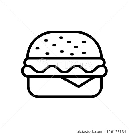 hamburger icon vector design template in white background hamburger icon vector design template in white background 136178184