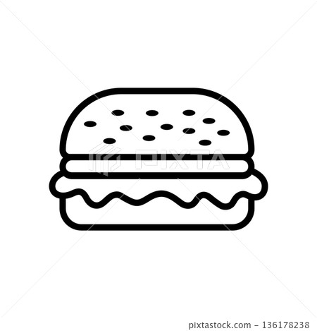hamburger icon vector design template in white background hamburger icon vector design template in white background 136178238