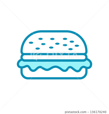 hamburger icon vector design template in white background hamburger icon vector design template in white background 136178240