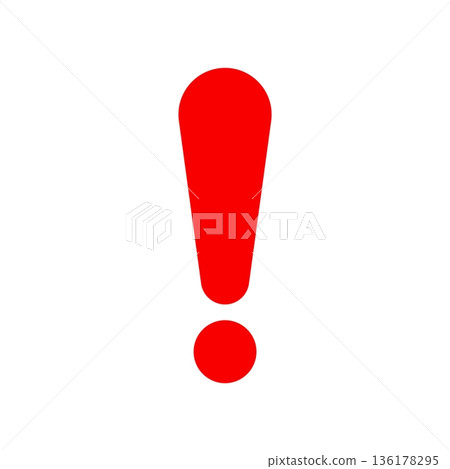 exclamation icon vector design template exclamation icon vector design template 136178295