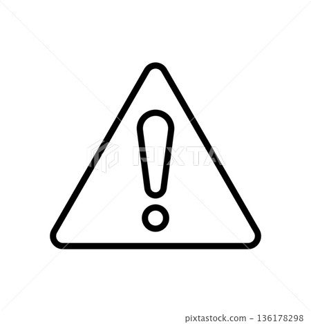 exclamation icon vector design template exclamation icon vector design template 136178298