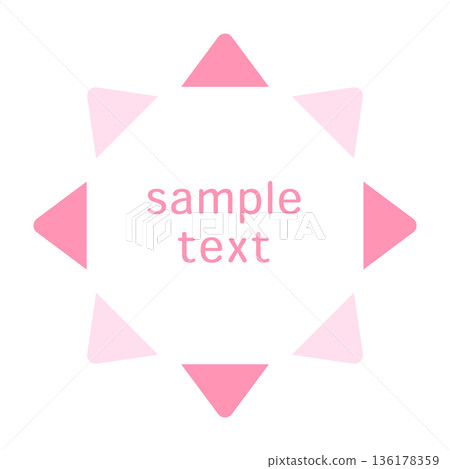 Simple frame illustration Simple frame illustration 136178359