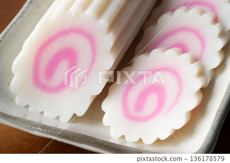 Close-up of naruto rolls on a plate Close-up of naruto rolls on a plate 136178579