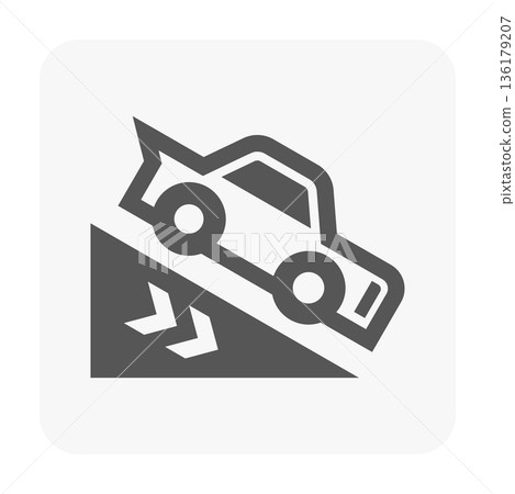 Car Dashboard Symbol Car Dashboard Symbol 136179207