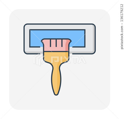 Air Conditioner Cleaning Icon Air Conditioner Cleaning Icon 136179212