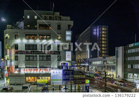 Yamagata JR Yamagata Station East Exit Station Front Yamagata City, Yamagata Prefecture Yamagata JR Yamagata Station East Exit Station Front Yamagata City, Yamagata Prefecture 136179222