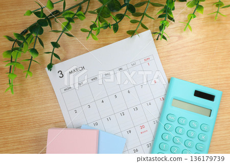 March calendar 136179739