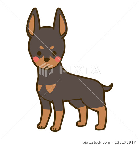 短毛獵犬的例證 短毛獵犬的例證 136179917