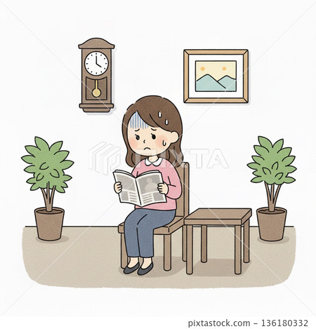 在牙醫診所排隊等候 199 136180332