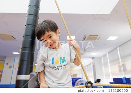 Boys playing indoors Boys playing indoors 136180900