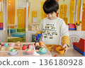child playing house 136180928