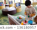 child playing house 136180957