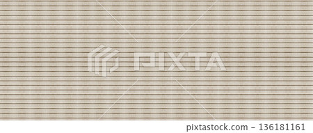 Beige cloth horizontal line texture 136181161